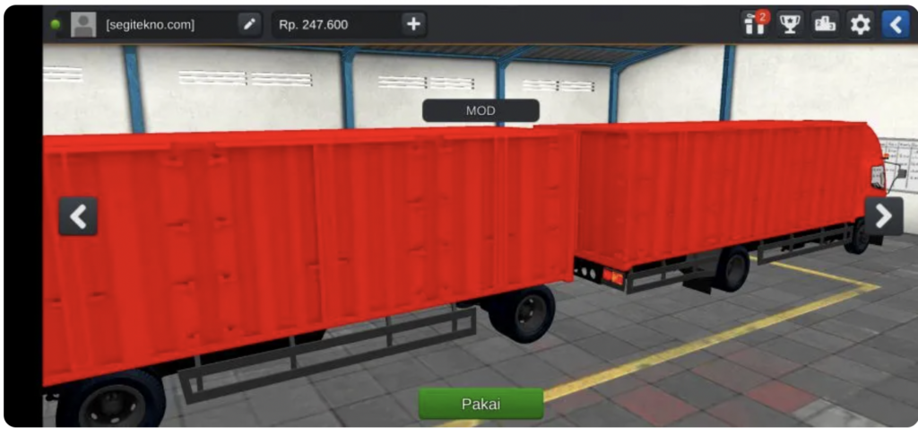mod bussid truck oleng 4