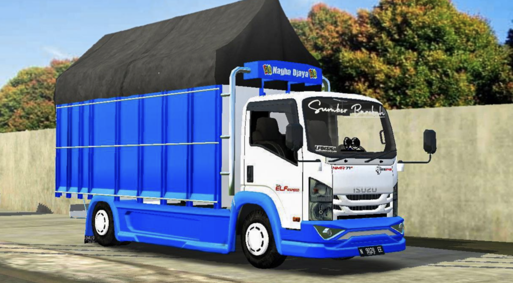 mod bussid truck oleng 5