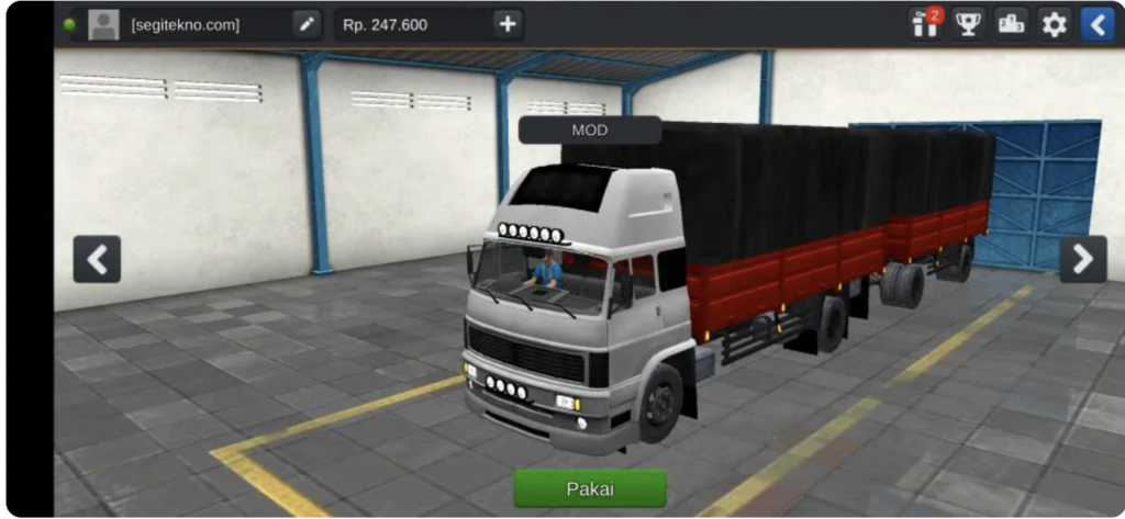 mod bussid truck pertamina
