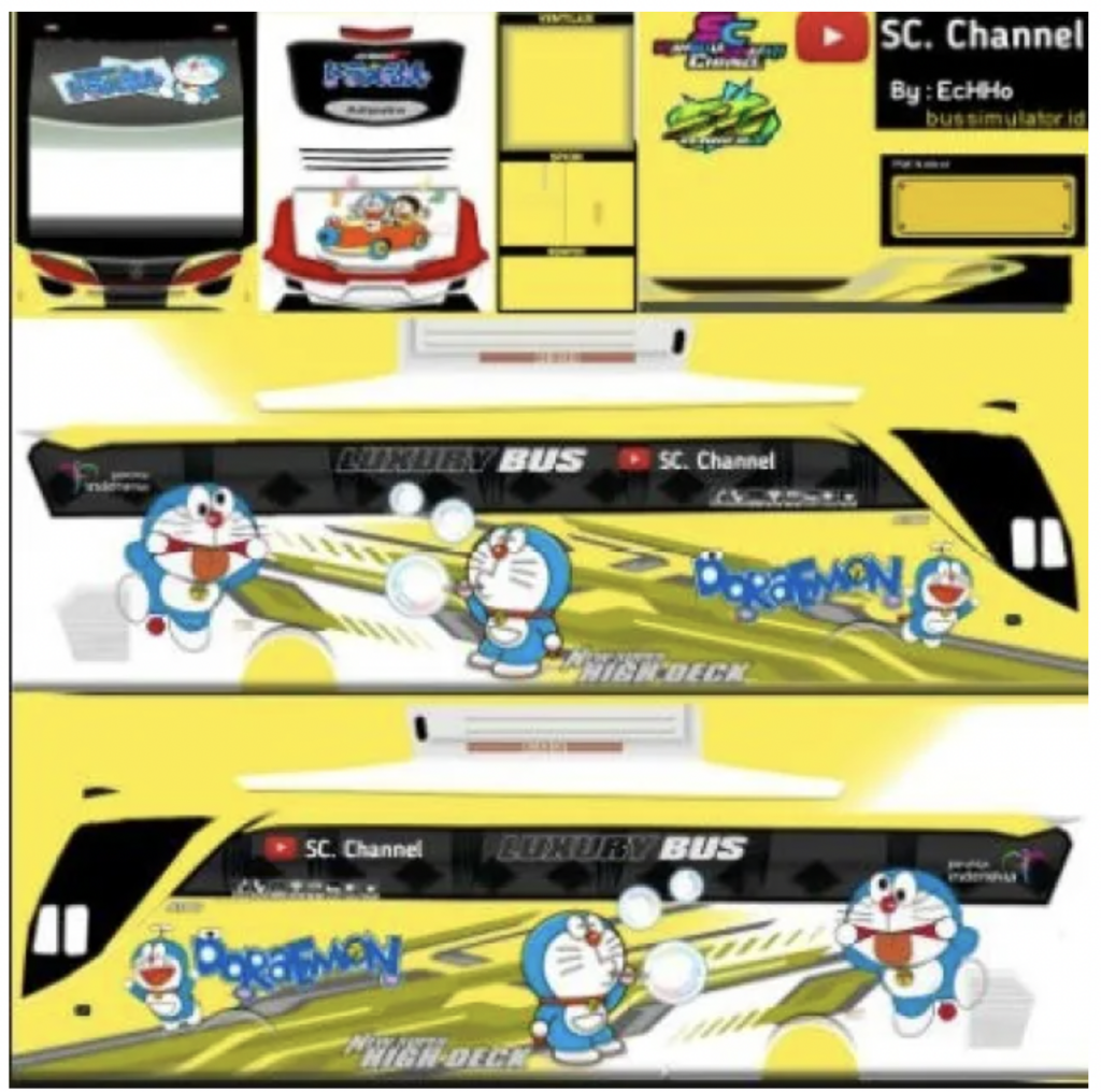mod bussid warna kuning