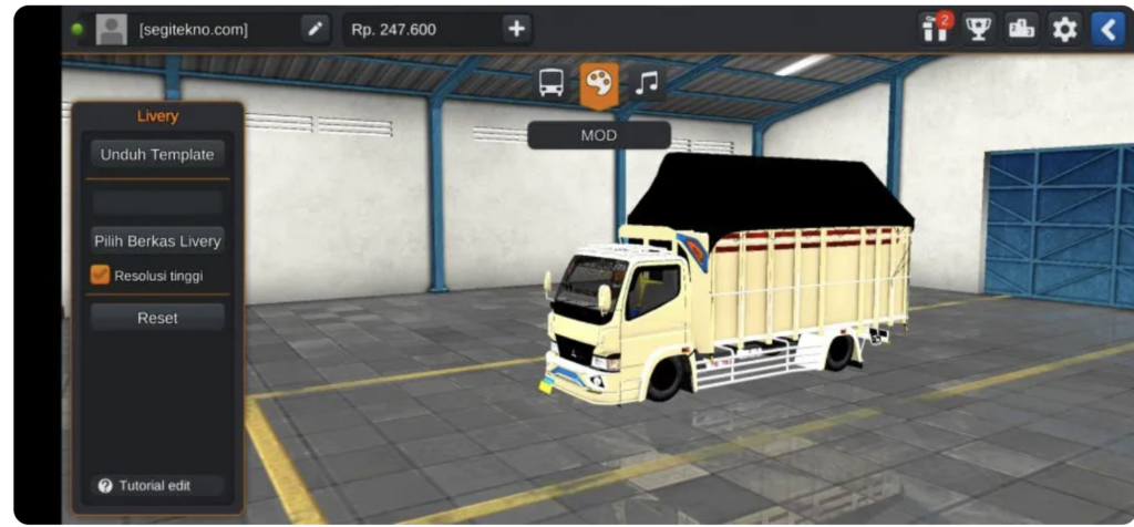 mod canter negeri jagung