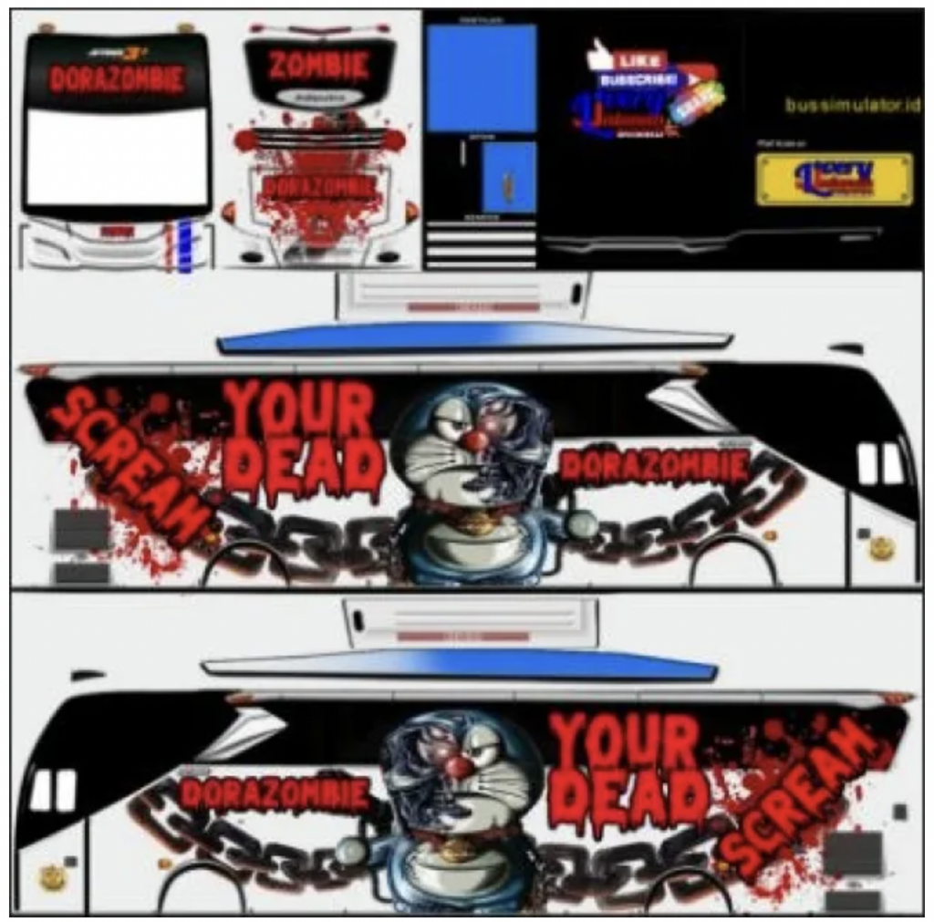 mod doraemon bussid