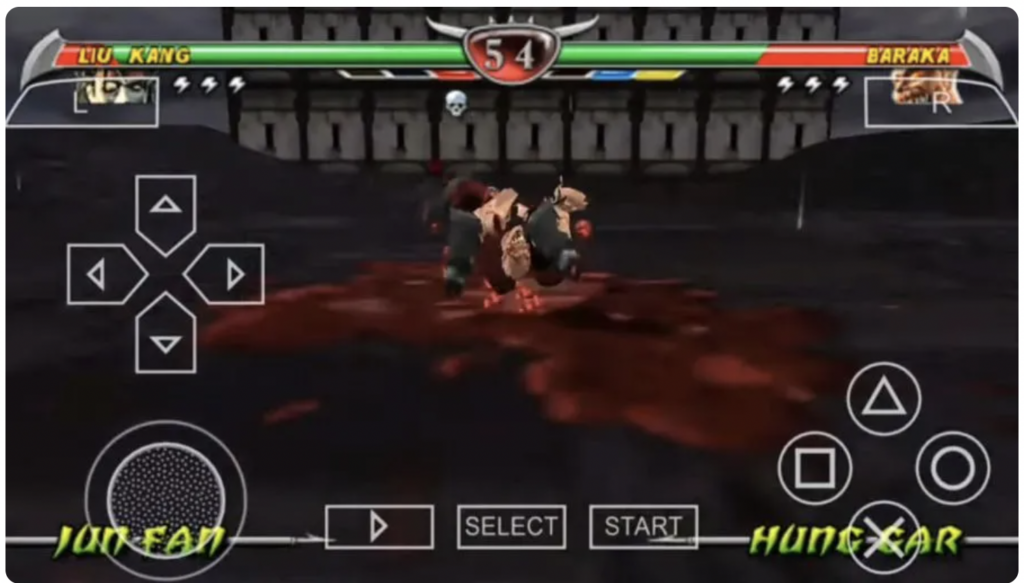 mortal kombat ppsspp 200mb