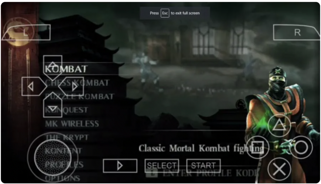 mortal kombat unchained ppsspp iso file download